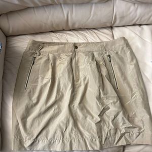 Banana Republic Silk Utility Style Skirt